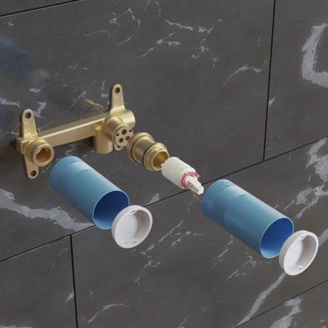 Ideal Standard Unterputz-Bausatz 1 für Wand-Waschtischarmatur – Einbauteil mit 1/2 Zoll Anschluss