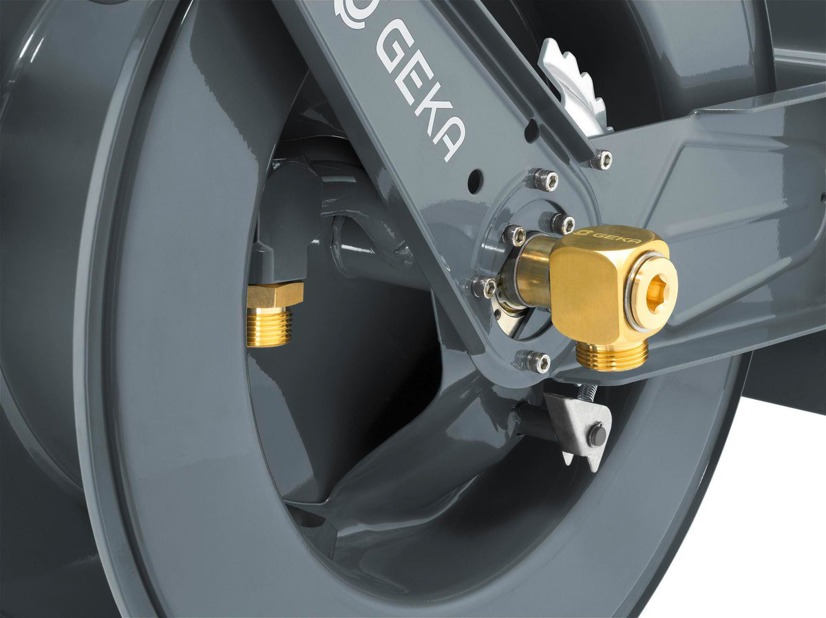 KARASTO Schlauchaufroller PA30SK G 1 AG mit GEKA® plus Winkeldreharmatur und 30m Schlauch