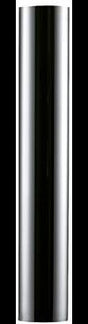 KLUDI Abgangsrohr ohne Bördelrand 1 1/4 Zoll x 290 mm – Chrom, Messing, für Waschtisch & Bidet