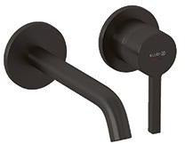 KLUDI NOVA FONTE Pura Waschtisch-Wand-Einhandmischer 180 Brushed Gold
