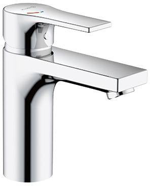 KLUDI ZENTA SL Waschtisch-Einhandhebelmischer 100 mm SmartStart ohne Ablaufgarnitur Chrom