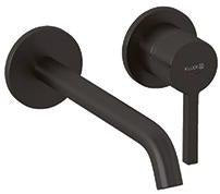 KLUDI NOVA FONTE Pura Waschtisch-Wand-Einhandmischer 220 Brushed Gold
