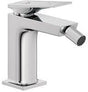 KLUDI DECUS Bidet-Einhandmischer mit Ablaufgarnitur – Chrom, 1-Loch-Montage, Keramik-Kartusche