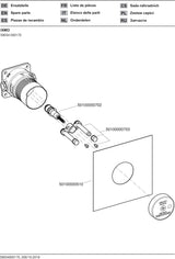 KEUCO IXMO_solo Unterputz-Funktionseinheit für Thermostat mit Schlauchanschluss – Einbautiefe 65–95 mm