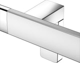 KEUCO AXESS Duschhandlauf 550/531/1301 mm mit Brausestange rechts, silber-eloxiert