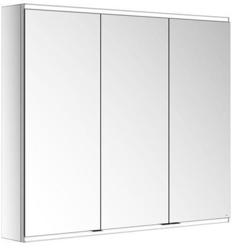 KEUCO Royal Modular 2.0 Spiegelschrank 900 mm, beleuchtet, 2 Steckdosen, silber-eloxiert