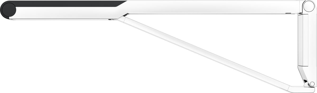 KEUCO AXESS Stützklappgriff WC 700 mm silber-eloxiert/schwarz – Wandmontage