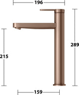 KEUCO IXMO Pure Einhebel-Waschtischmischer 210 mm ohne Ablaufgarnitur, verchromt