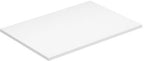 676 x 25 x 484 mm, weiß Hochglanz, weiß Hochglanz