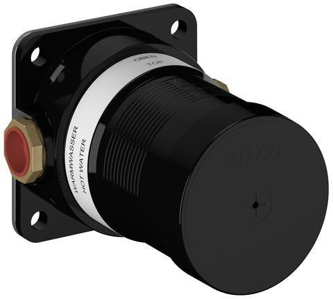 KEUCO IXMO_solo Unterputz-Funktionseinheit für Thermostat mit Schlauchanschluss – Einbautiefe 65–95 mm