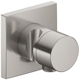 KEUCO IXMO Pure Absperrventil DN 15 Unterputz mit Griff in Bronze gebürstet