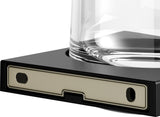 KEUCO Edition 11 Glashalter mit Echtkristall-Glas, verchromt – Wandmontage
