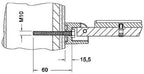 9 Plan Care 34995, 2x Sechskantschraube M10x60
