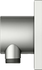 KEUCO IXMO Schlauchanschluss 59592 mit Brausehalter, rund, verchromt