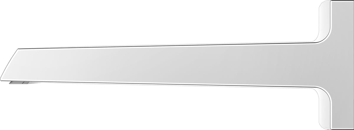 KEUCO Schwallbrause meTime_spa 59982 – Wandanschluss, verchromt, Messing, 169 mm Ausladung