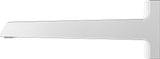 KEUCO Schwallbrause meTime_spa 59982 – Wandanschluss, verchromt, Messing, 169 mm Ausladung