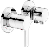 KEUCO Plan Blue Unterputz Einhebelmischer Aluminium-Finish – Fertigmontageset