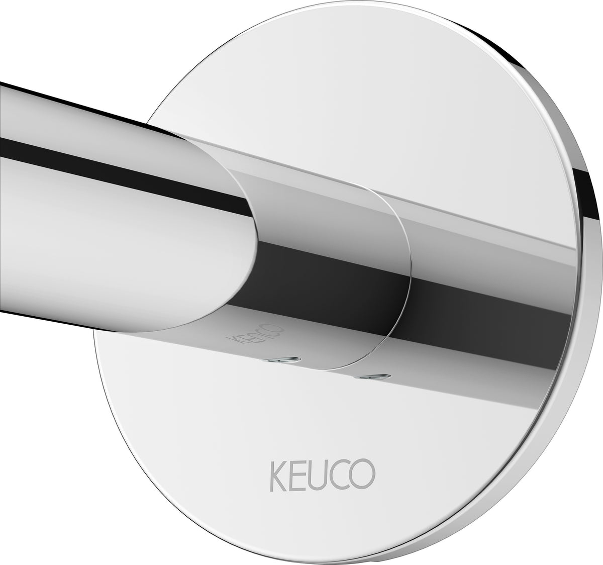 KEUCO Plan blue Einhebel-Waschtischmischer UP für Wandmontage, Ausladung 165 mm, verchromt