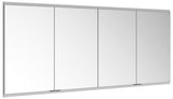 KEUCO Royal Modular 2.0 Spiegelschrank Wandeinbau 1800 mm, 4 Türen, silber-eloxiert