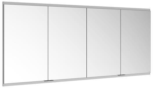 KEUCO Royal Modular 2.0 Spiegelschrank Wandeinbau 1800 mm, 4 Türen, silber-eloxiert