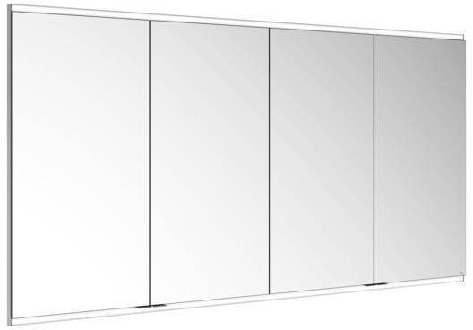 KEUCO Royal Modular 2.0 Spiegelschrank, beleuchtet, Wandeinbau, 1900 mm, silber-eloxiert