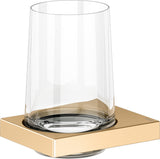 KEUCO Edition 11 Glashalter mit Echtkristall-Glas, verchromt – Wandmontage