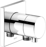 KEUCO IXMO Comfort 3-Wege-Ab- und Umstellventil, rund, verchromt – Unterputz