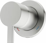 KEUCO Plan blue Einhebel-Waschtischmischer UP für Wandmontage, Ausladung 165 mm, verchromt