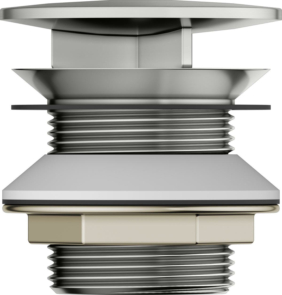 KEUCO Schaftventil G 1 1/4 mit Haube, verchromt – Armaturenzubehör 59904