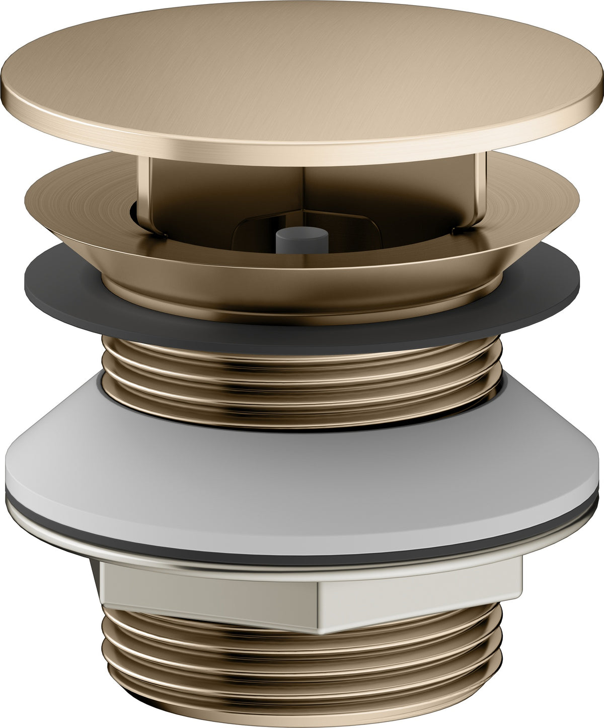 KEUCO Schaftventil G 1 1/4 mit Haube, verchromt – Armaturenzubehör 59904