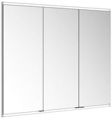 KEUCO Royal Modular 2.0 Spiegelschrank beleuchtet 900 mm, Wandeinbau, 2 Steckdosen, silber-eloxiert