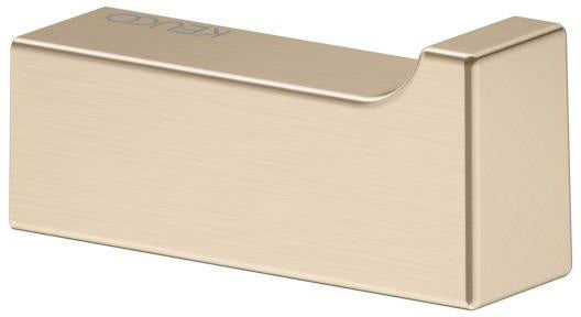 KEUCO Handtuchhaken Edition 11 11114 – Verchromter Einfachhaken, 47 mm, Wandmontage