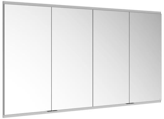 KEUCO Royal Modular 2.0 Spiegelschrank Wandeinbau 1800 mm, 4 Türen, silber-eloxiert