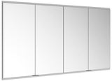 KEUCO Royal Modular 2.0 Spiegelschrank Wandeinbau 1800 mm, 4 Türen, silber-eloxiert