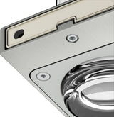 KEUCO Edition 11 Glashalter mit Echtkristall-Glas, verchromt – Wandmontage