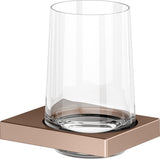 KEUCO Edition 11 Glashalter mit Echtkristall-Glas, verchromt – Wandmontage