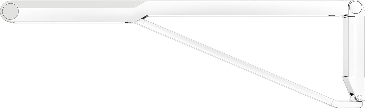 KEUCO AXESS Stützklappgriff WC 700 mm silber-eloxiert/schwarz – Wandmontage
