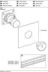 KEUCO IXMO UP Funktionseinheit DN15 für 2-Wege Umstellventil – Unterputz-Montage