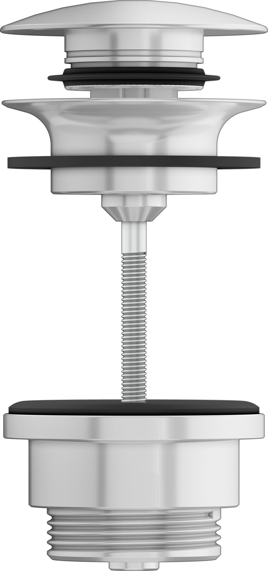 KEUCO Ablaufgarnitur Push-Open G 1 1/4 verchromt – Armaturenzubehör 59902