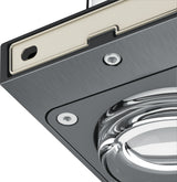 KEUCO Edition 11 Glashalter mit Echtkristall-Glas, verchromt – Wandmontage