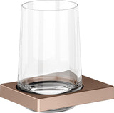 KEUCO Edition 11 Glashalter mit Echtkristall-Glas, verchromt – Wandmontage