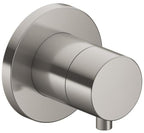 Nickel gebürstet / rund