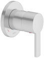KEUCO Plan Blue Unterputz Einhebelmischer Aluminium-Finish – Fertigmontageset