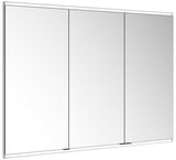 KEUCO Royal Modular 2.0 Spiegelschrank beleuchtet 900 mm, Wandeinbau, 2 Steckdosen, silber-eloxiert
