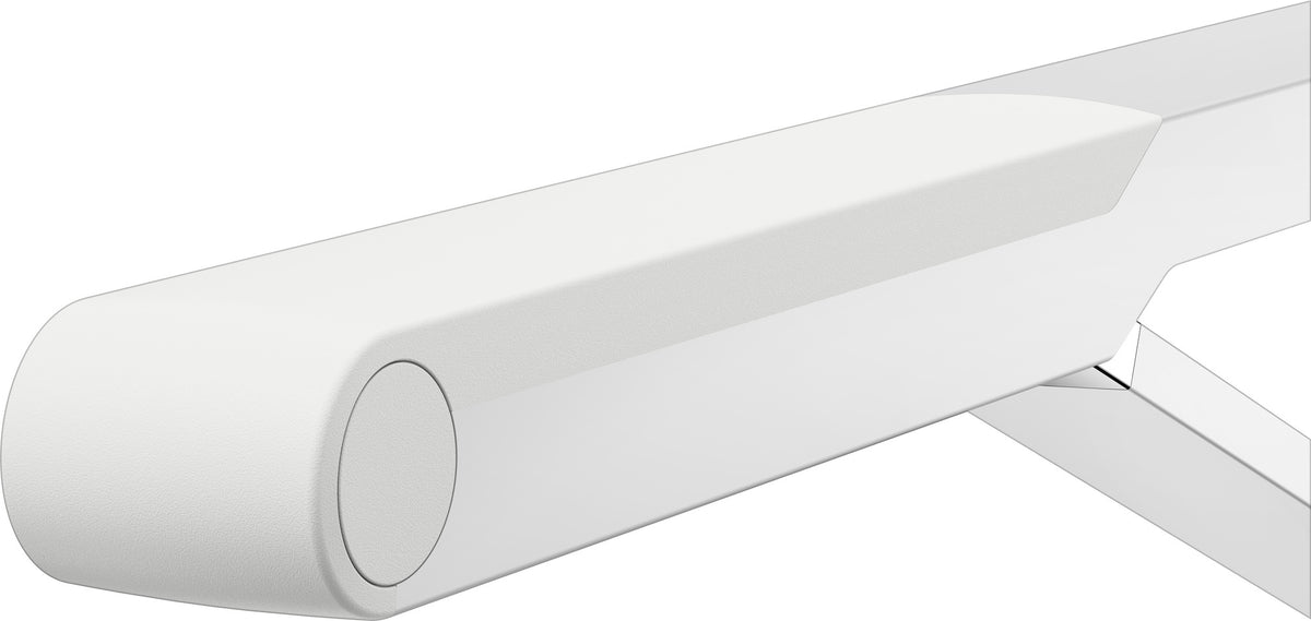 KEUCO AXESS Stützklappgriff WC 700 mm silber-eloxiert/schwarz – Wandmontage