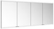 KEUCO Royal Modular 2.0 Spiegelschrank, beleuchtet, Wandeinbau, 1900 mm, silber-eloxiert