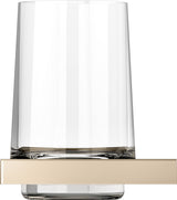 KEUCO Edition 11 Glashalter mit Echtkristall-Glas, verchromt – Wandmontage