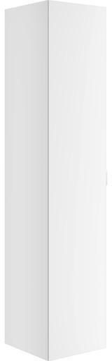 KEUCO Edition 11 Art Hochschrank mit Steckdose, 1-türig, links, 400 x 1800 x 360 mm, blue satin/Glas blue satin