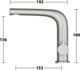 KEUCO Edition 400 Einhebel-Waschtischmischer 150, schwenkbar, mit Zugstangen-Ablaufgarnitur, verchromt
