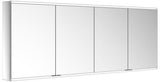 KEUCO Royal Modular 2.0 Spiegelschrank 1900 mm, LED Ober- und Unterbeleuchtung, silber-eloxiert, 4 Türen
